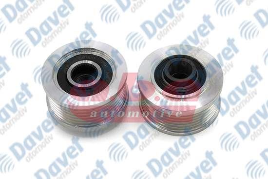 ABA 25100115 Alternator Kasnagi Doblo Punto Stilo 1.9jtd 01> Vectra C 1.9cdti 04> [Ina Tip] [63.15*61.5*41.04]
